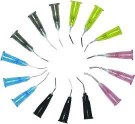 Jconcepts - Glue Tip Needles, Medium Bore - Green 10pc - 8124