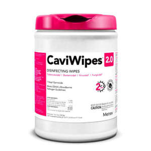 Caviwipes Towelettes 2.0 6" x 6.75" 160/Cn. - Metrex