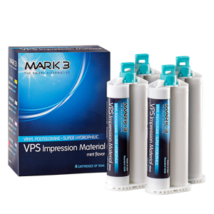 VPS Impression Material 4/pk Medium Body Regular Set - MARK3