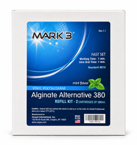 Alginate Alternative 380ml Fast Set Mint 2/bx. - MARK3®